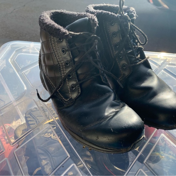 FootJoy 86110 Womens Black Patent Leather Golf Boots Size 8M - Picture 5 of 13